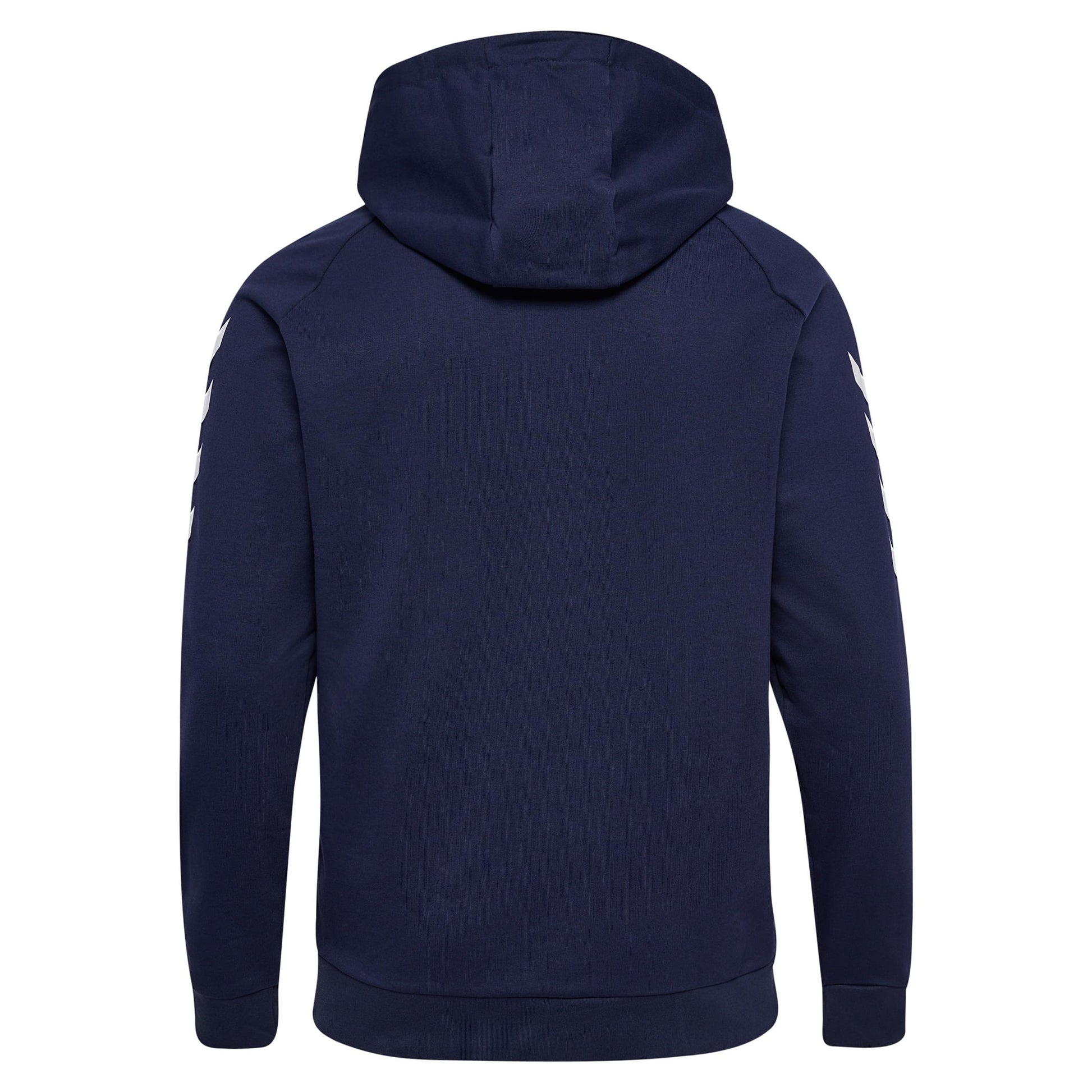 Blue - Back - Hummel Mens Go Cotton Hoodie