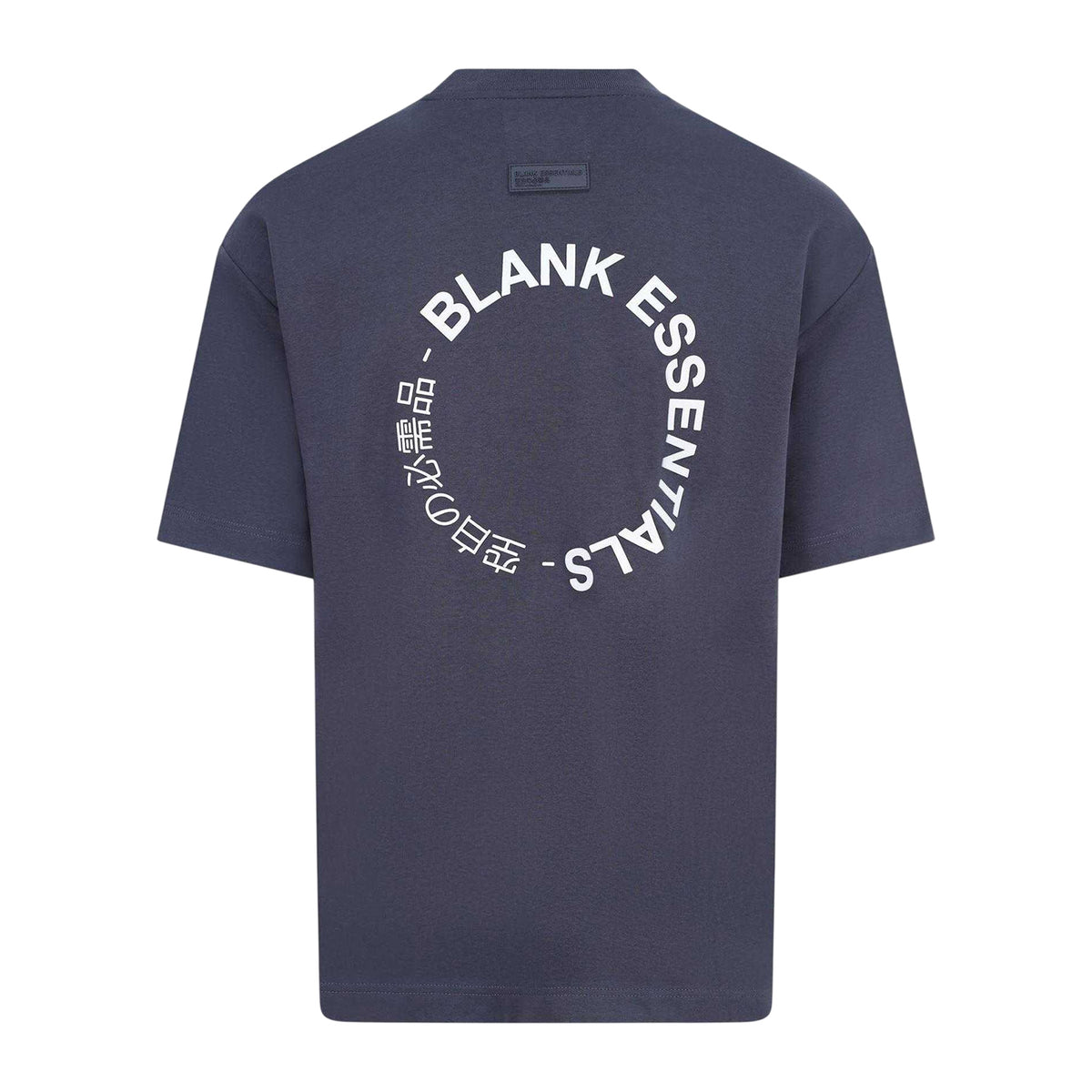Thunder Grey - Back - Blank Essentials Mens T-Shirt
