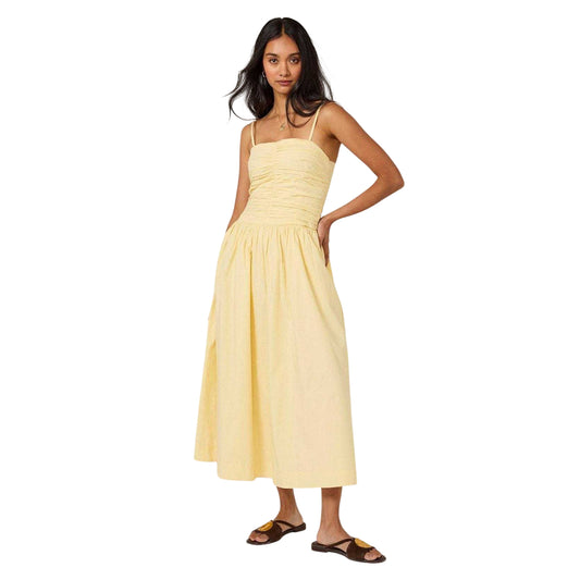Yellow - Front - Nobody´s Child Womens-Ladies Rosalie Midi Dress