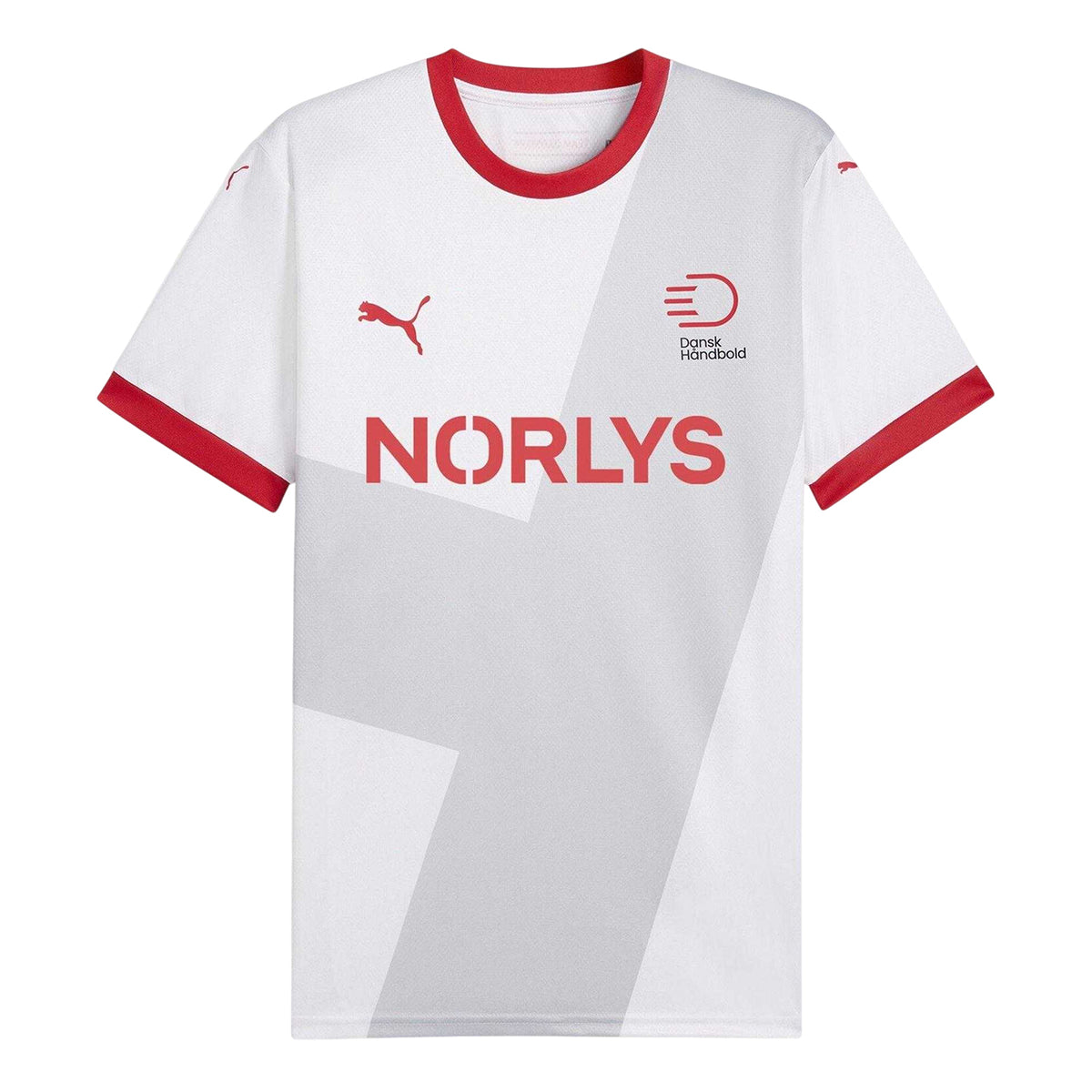 White - Front - Puma Mens Handball Away Jersey