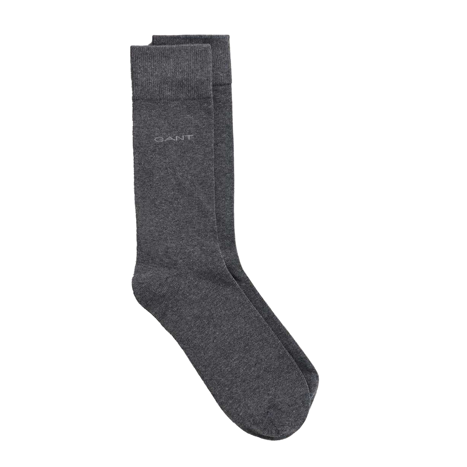Charcoal - Back - Gant Mens Crew Socks (Pack of 2)