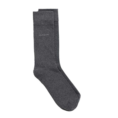 Charcoal - Back - Gant Mens Crew Socks (Pack of 2)