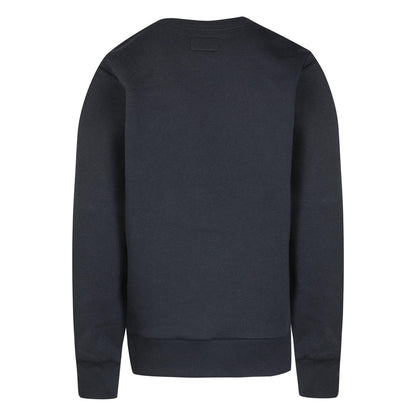 Black - Back - Converse Childrens-Kids Graphic Logo Sweatshirt