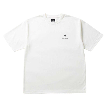 Off White - Front - Snow Peak Mens Logo T-Shirt