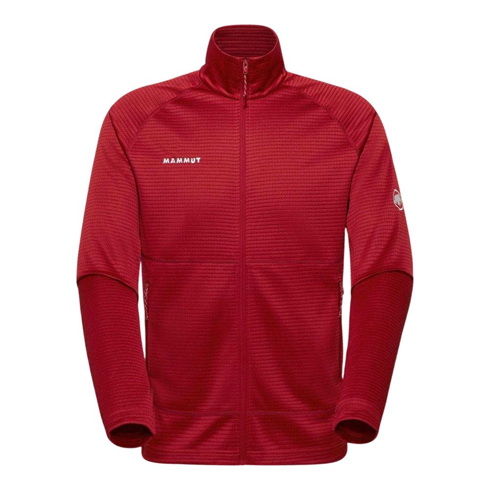 Red - Front - Mammut Mens Aconcagua Fleece Jacket