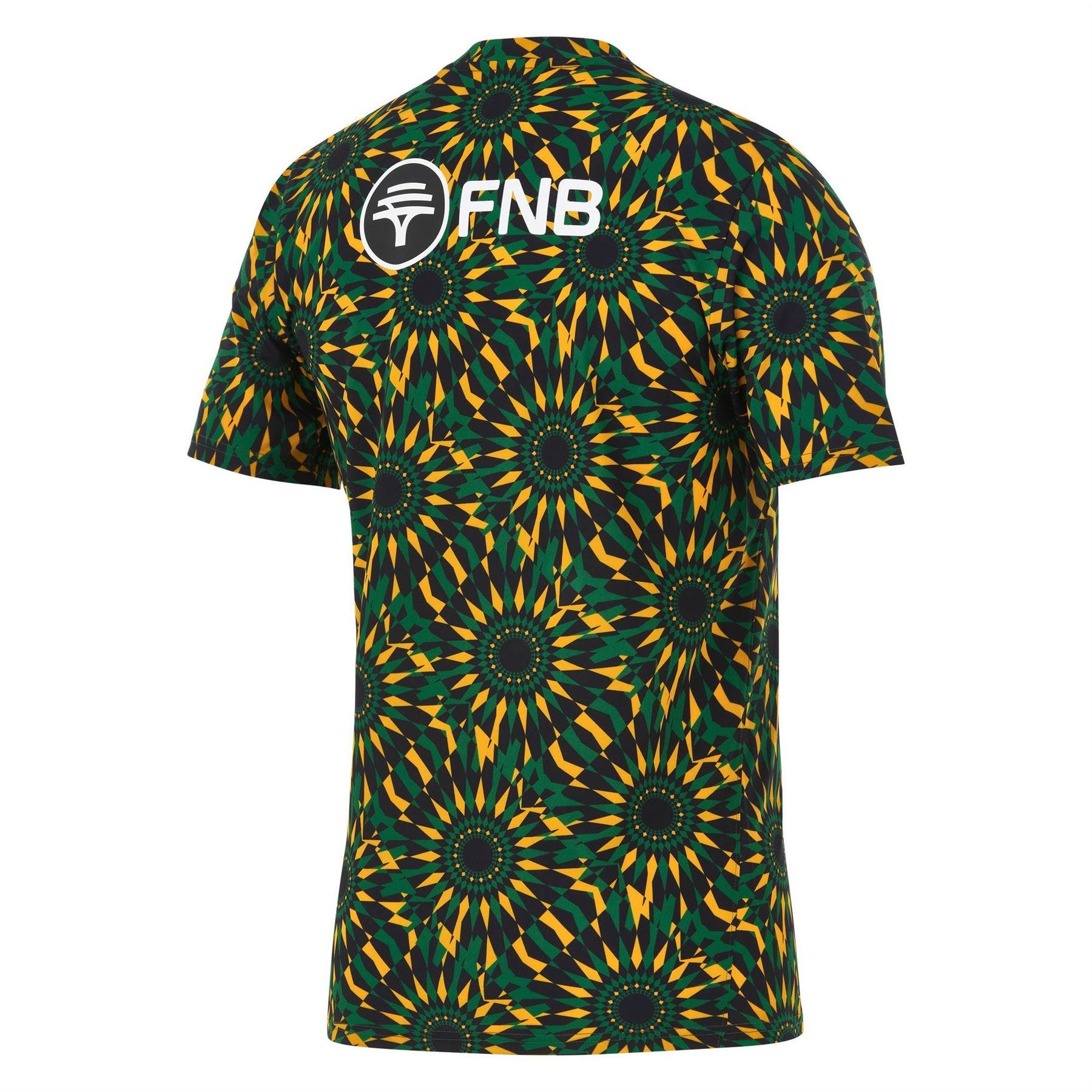 Black - Back - Nike Mens 2026 South Africa Rugby Shirt