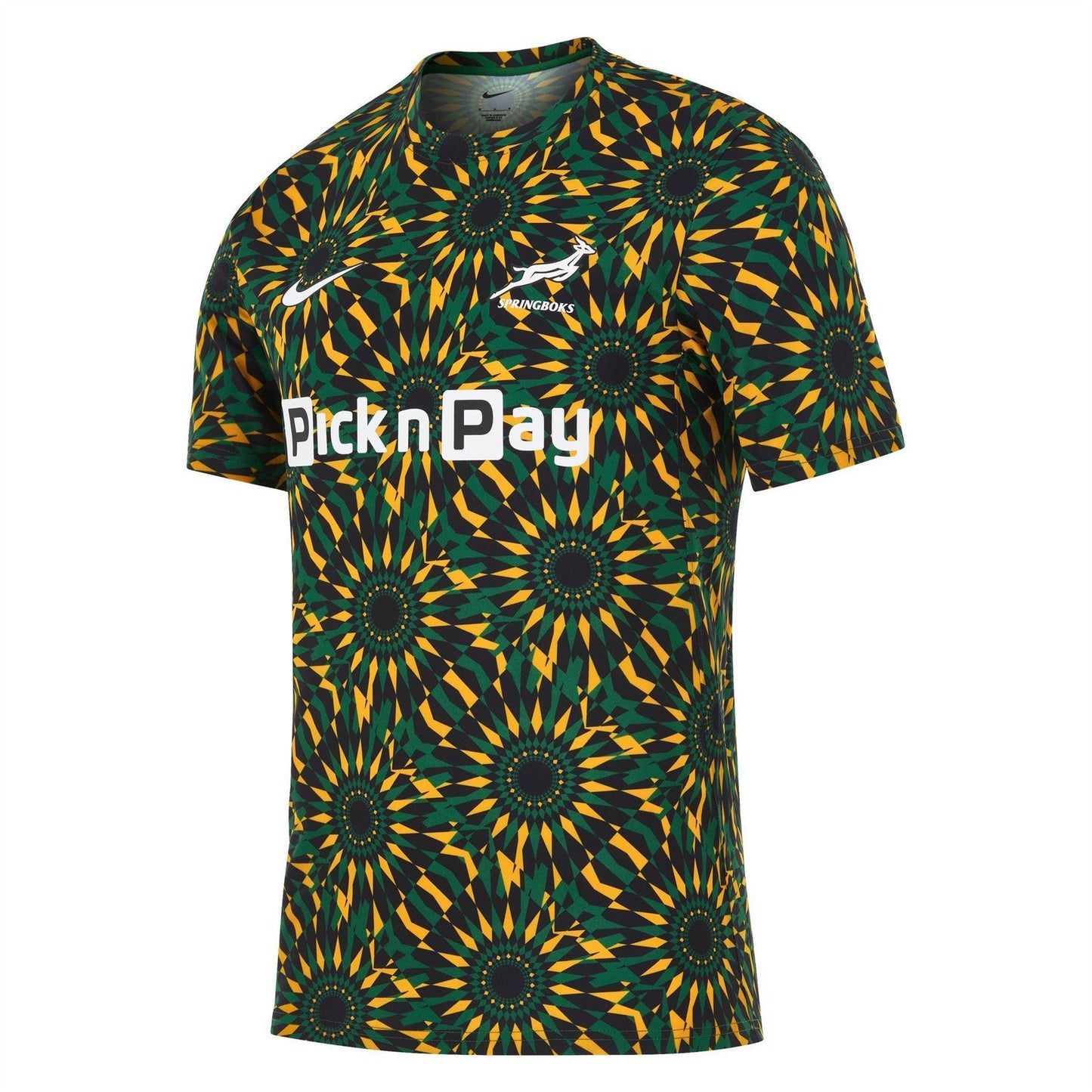Black - Front - Nike Mens 2026 South Africa Rugby Shirt