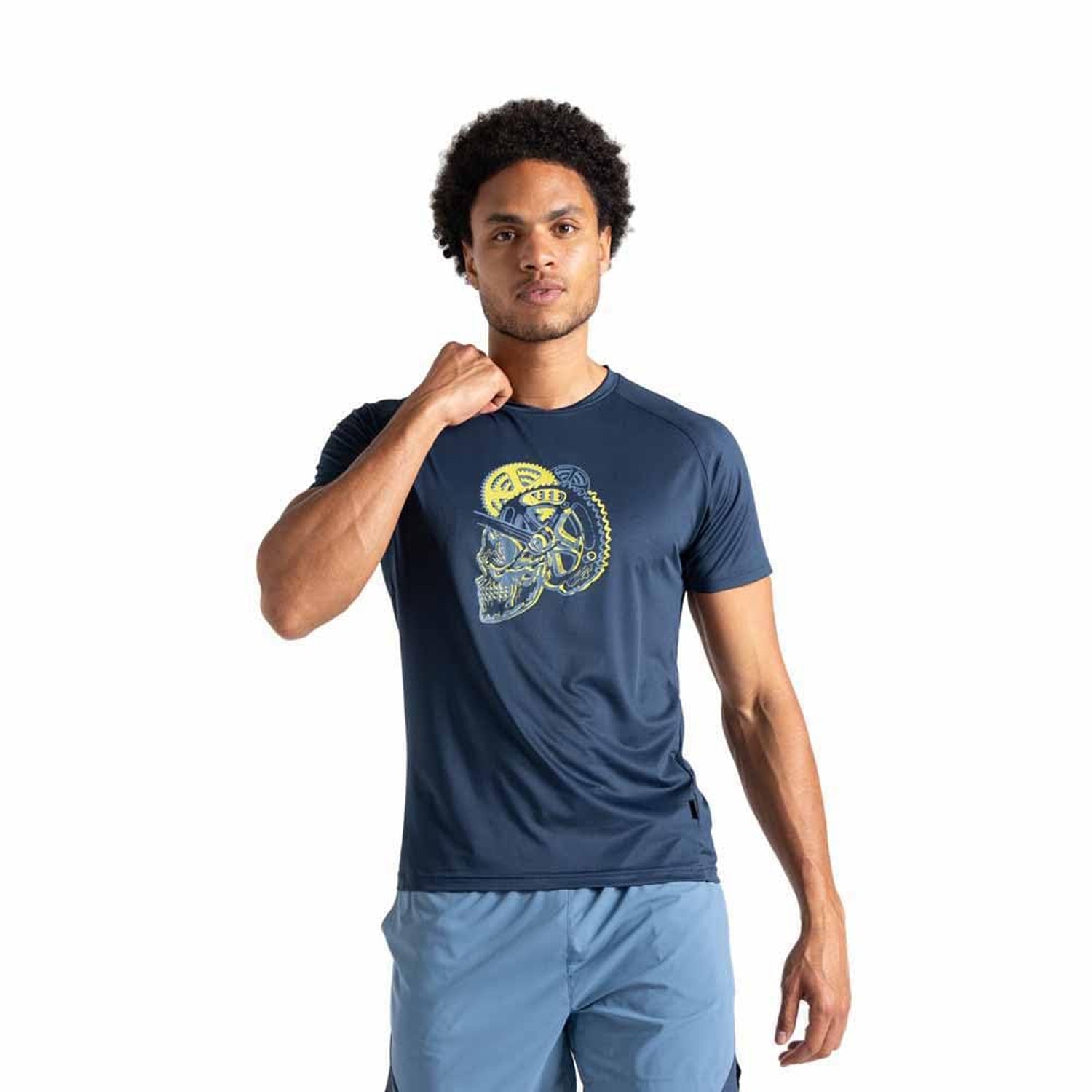 Blue - Lifestyle - Dare 2B Mens Lightweight Technical T-Shirt