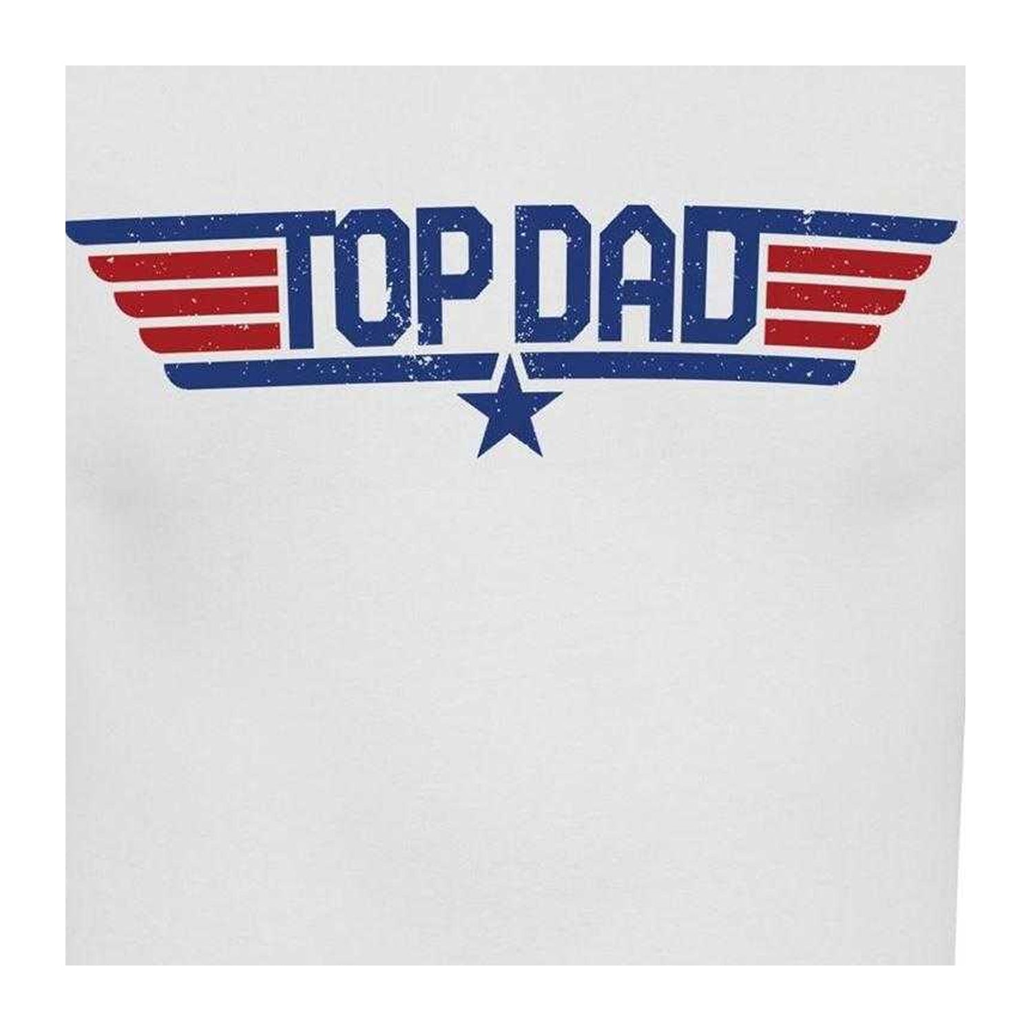 White - Side - AWD Mens Top Dad T-Shirt