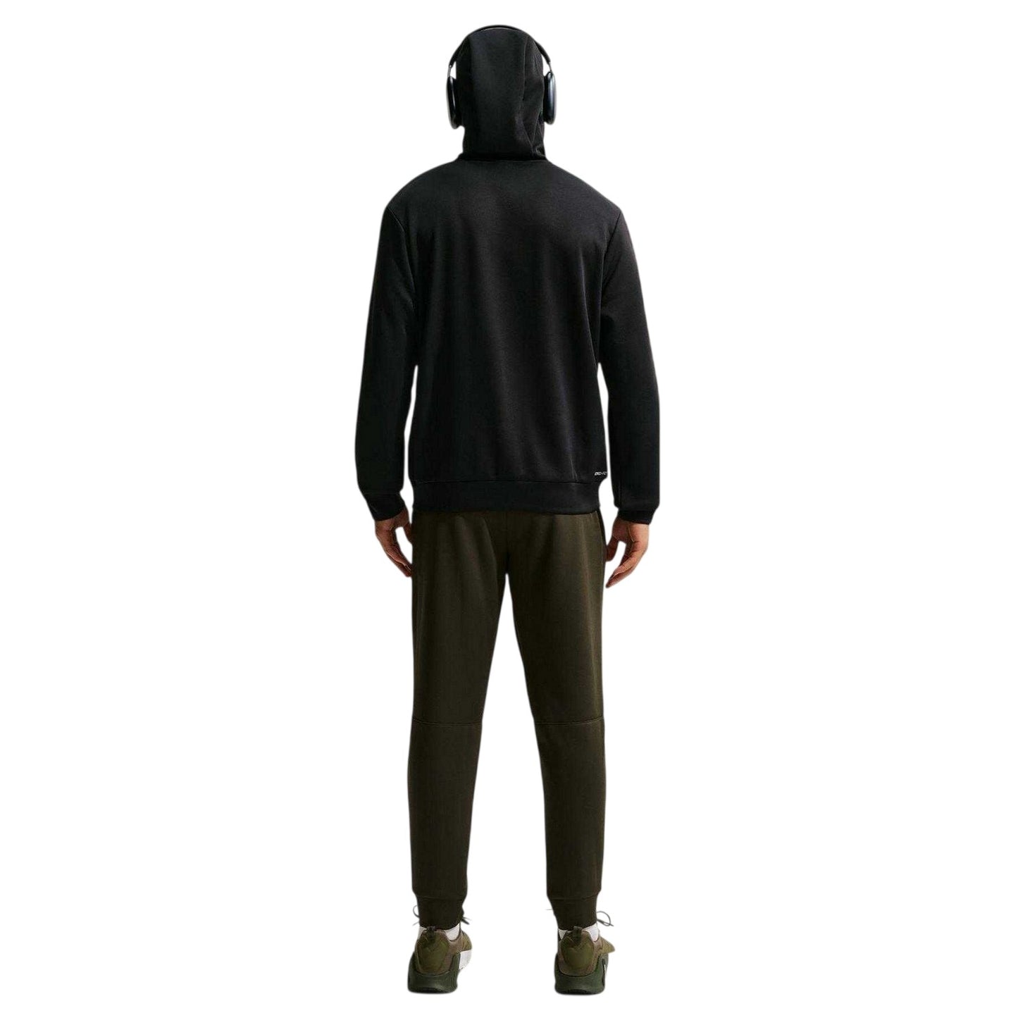 Black - Back - Nike Mens Flex UV Protection Hoodie