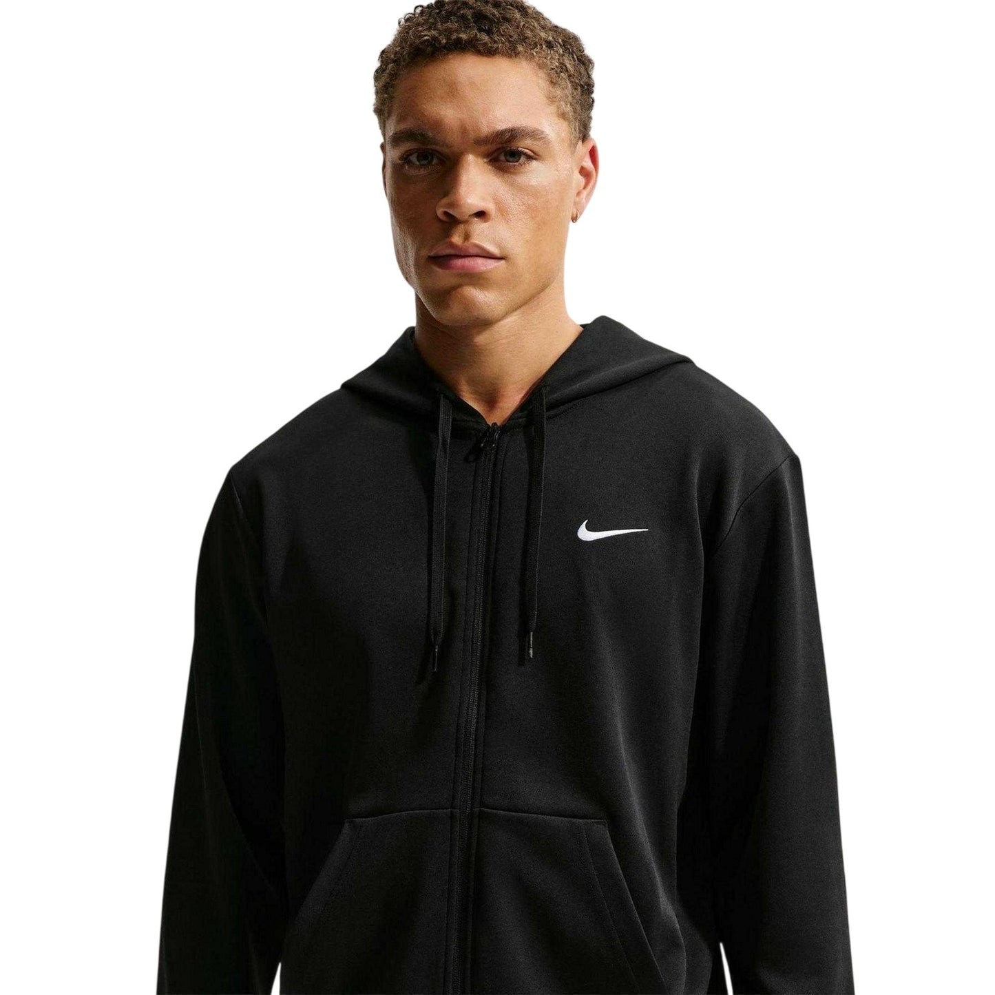 Black - Side - Nike Mens Flex UV Protection Hoodie