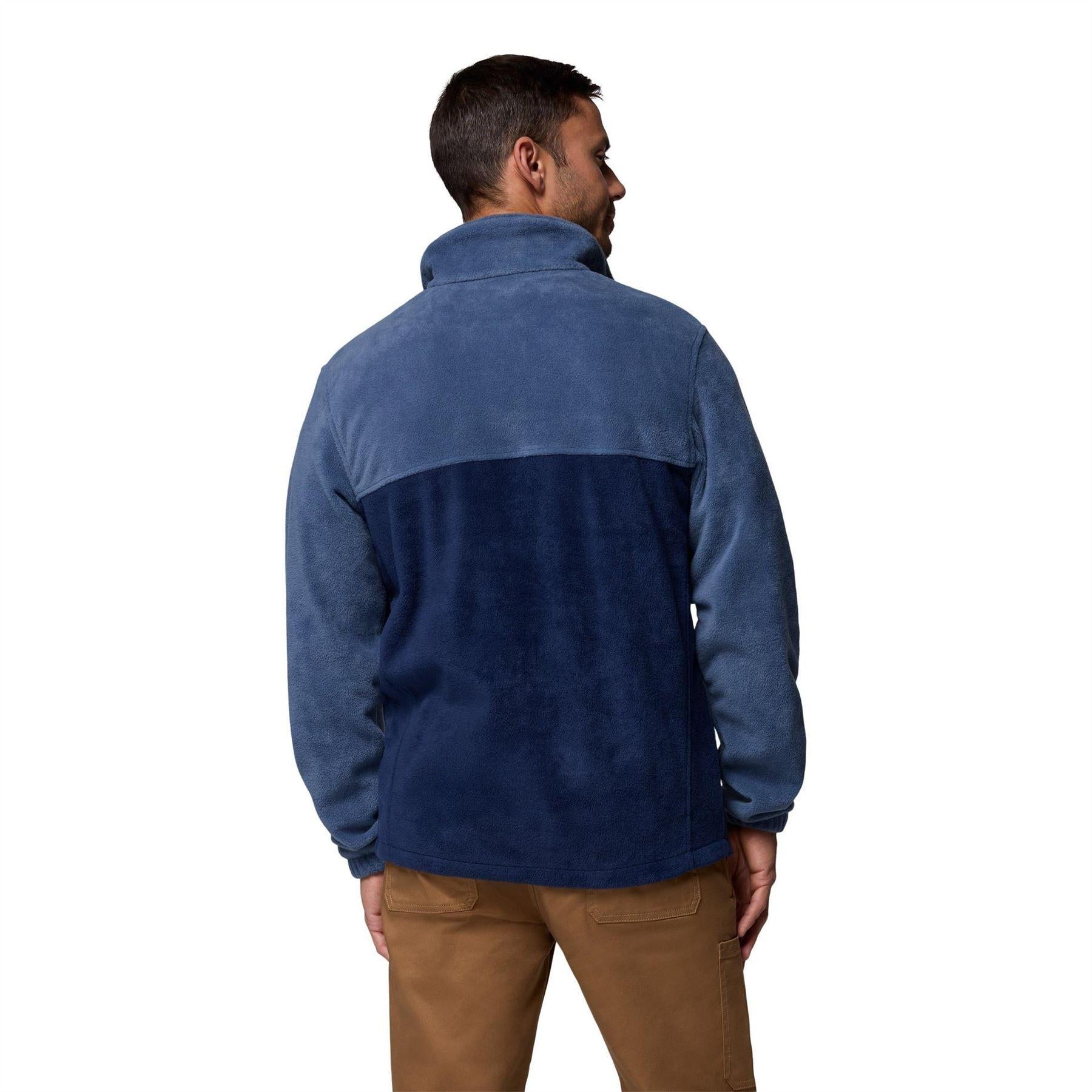 Blue-Navy - Back - Columbia Mens 2.0 Mountain Full Zip Fleece Jacket