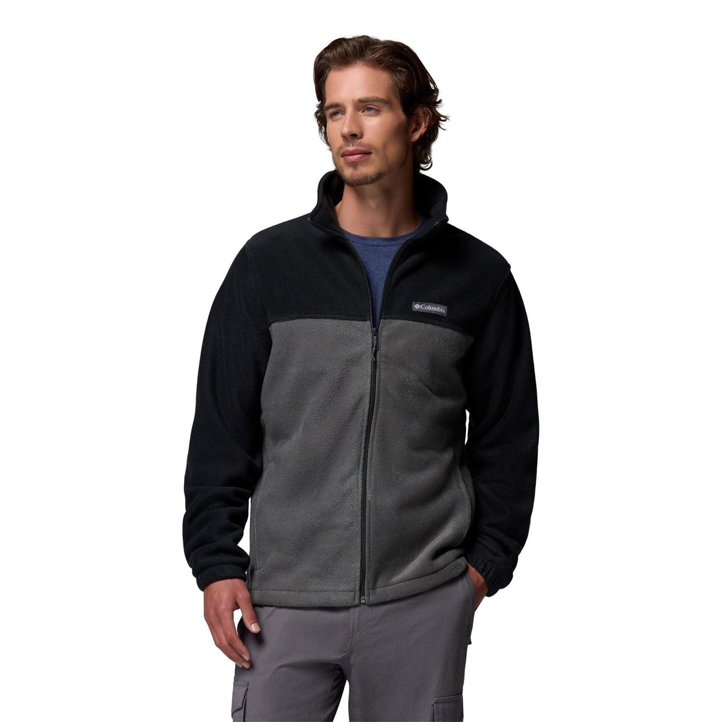 Black - Front - Columbia Mens 2.0 Mountain Full Zip Fleece Jacket