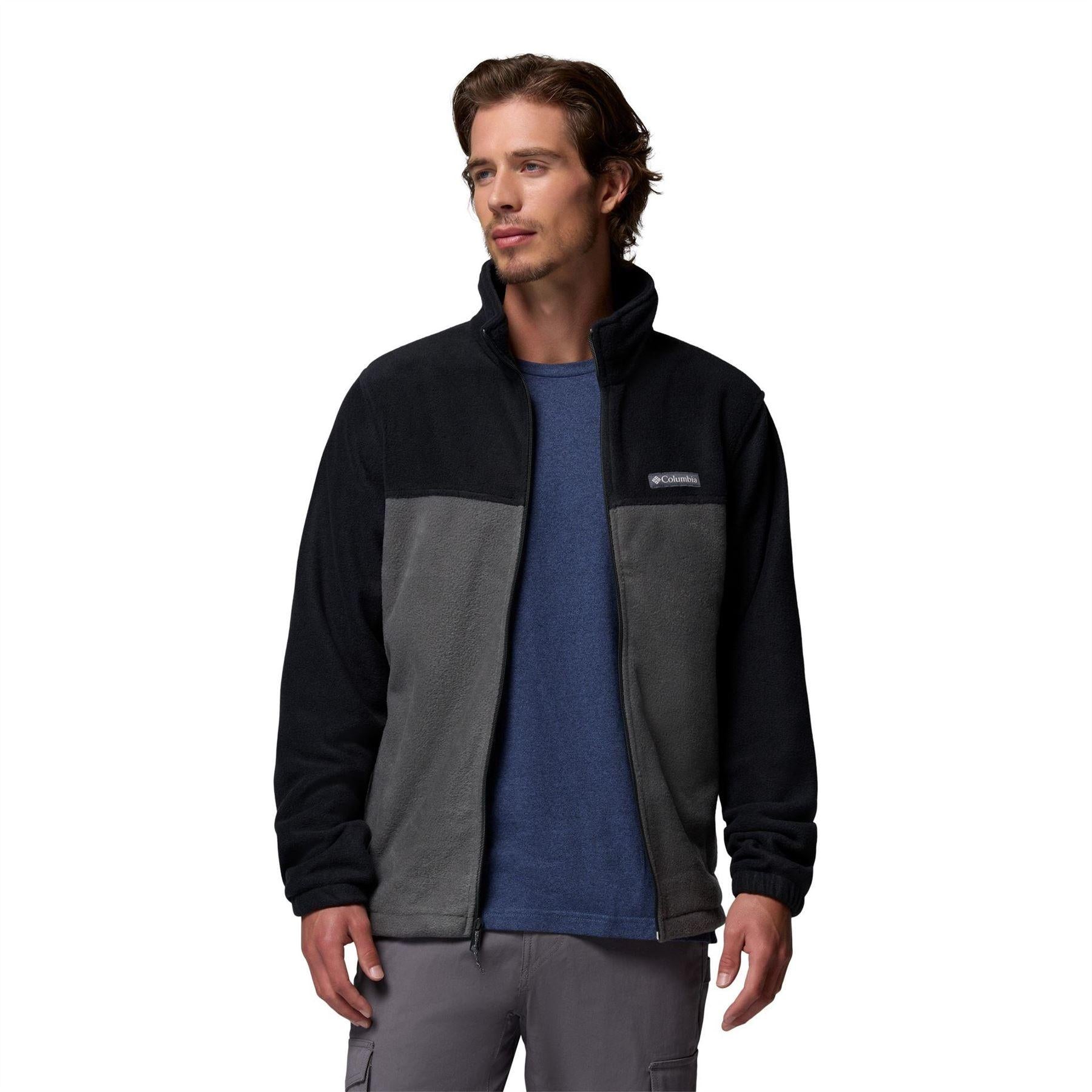 Black - Lifestyle - Columbia Mens 2.0 Mountain Full Zip Fleece Jacket