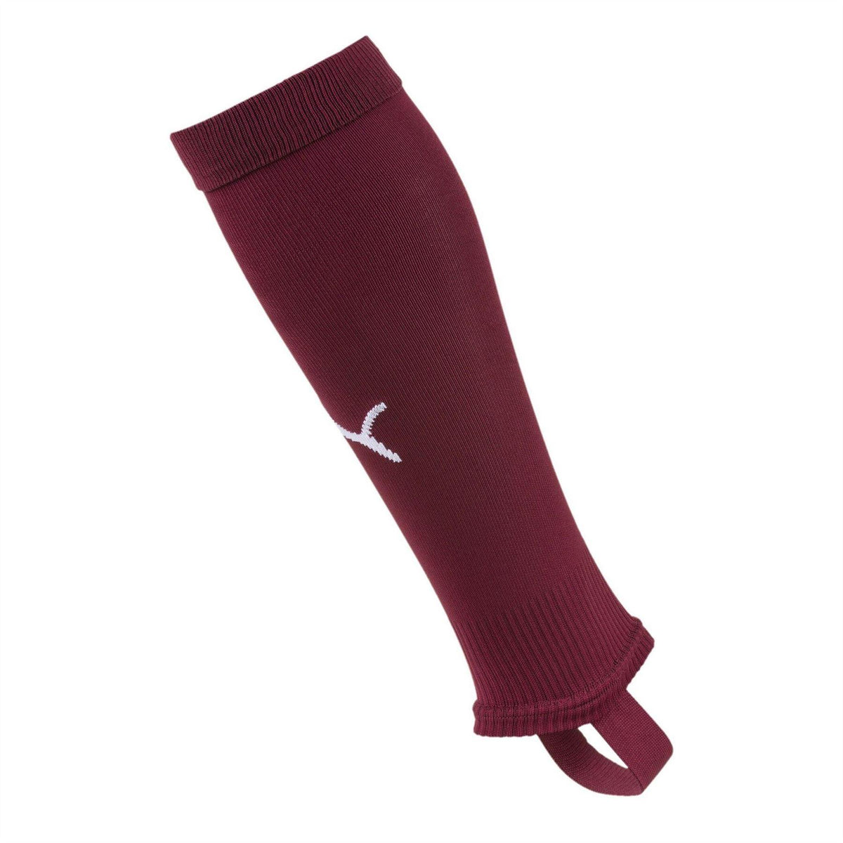 Cordovan Red-White - Front - Puma Childrens-Kids Team Liga Stirrup Socks