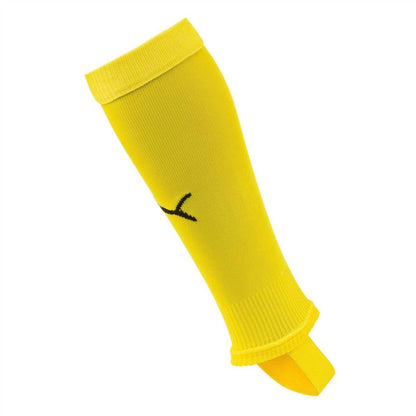Yellow-Black - Front - Puma Childrens-Kids Team Liga Stirrup Socks