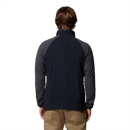 Shark Grey-Black - Back - Columbia Mens Valley Fleece Jacket