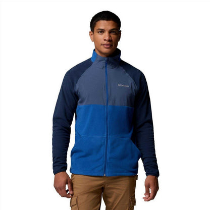 Mountain Blue - Front - Columbia Mens Valley Fleece Jacket