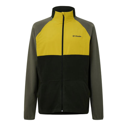 Stone Green - Front - Columbia Mens Valley Fleece Jacket