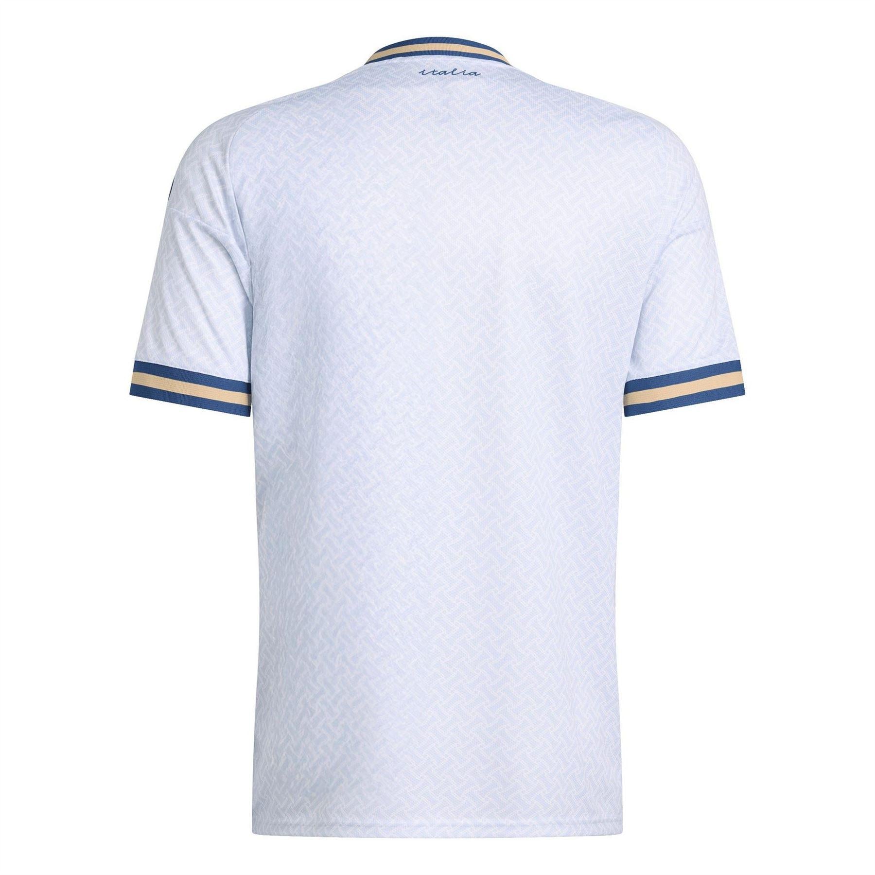 Blue-White - Back - Adidas Mens World Cup 2026 Italy Away Shirt