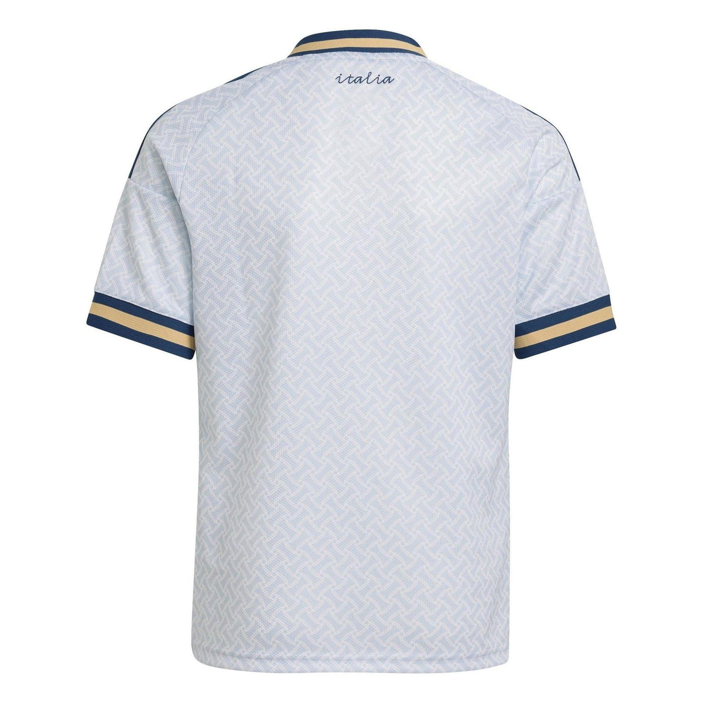 Blue-White - Back - Adidas Childrens-Kids World Cup 2026 Italy Away Shirt