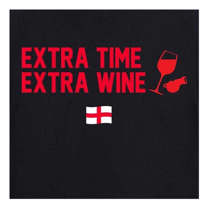Black - Side - AWD Womens-Ladies Extra Time Extra Wine T-Shirt