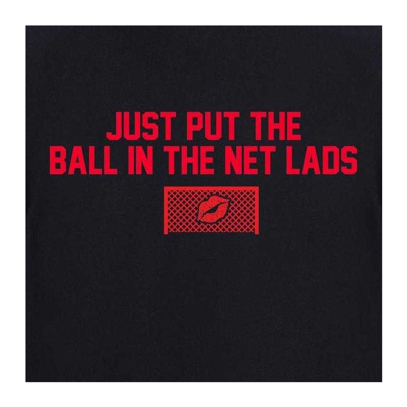 Black - Side - AWD Mens In The Net Lads T-Shirt