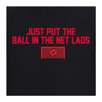 Black - Side - AWD Mens In The Net Lads T-Shirt