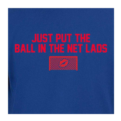 Blue - Side - AWD Mens In The Net Lads T-Shirt