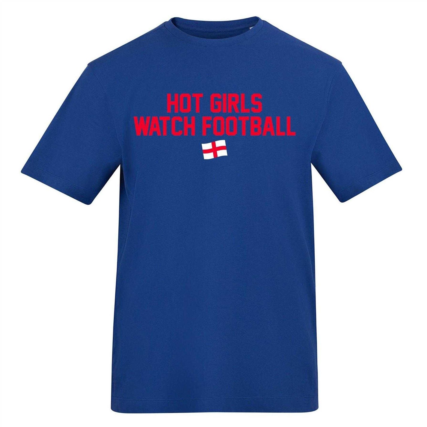Blue - Front - AWD Womens-Ladies Hot Girls T-Shirt