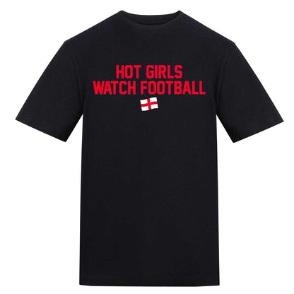 Black - Front - AWD Womens-Ladies Hot Girls T-Shirt