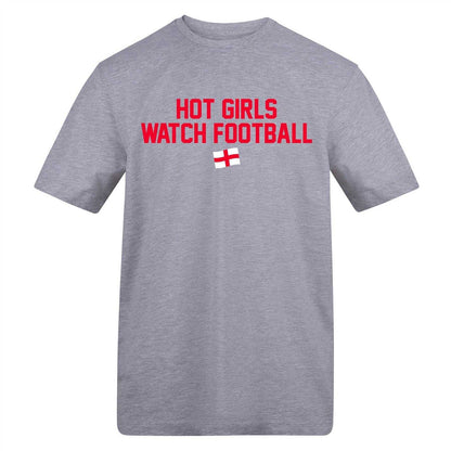 Grey - Front - AWD Womens-Ladies Hot Girls T-Shirt