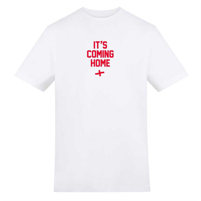 White - Front - AWD Mens It's Coming Home T-Shirt