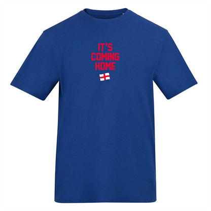 Blue - Front - AWD Mens It's Coming Home T-Shirt