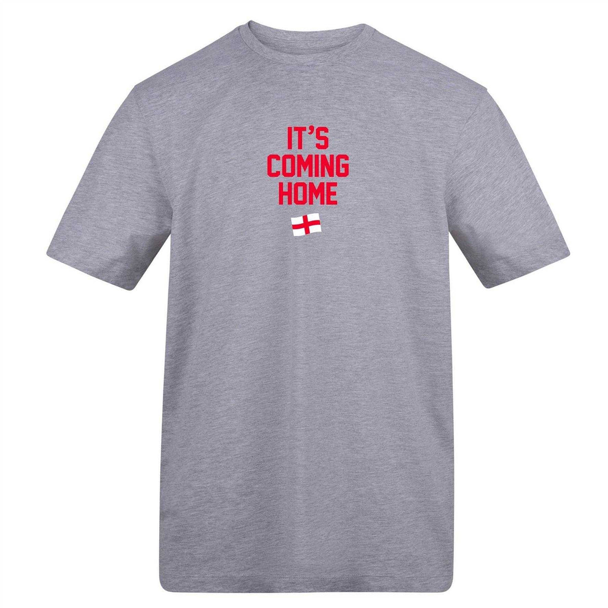 Grey - Front - AWD Mens It's Coming Home T-Shirt