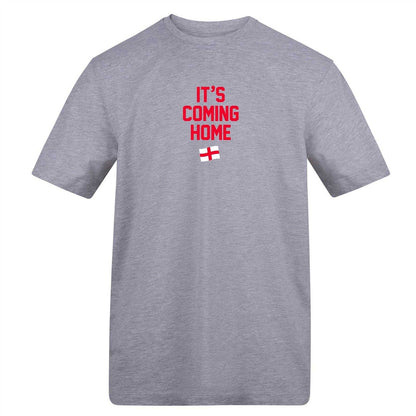 Grey - Front - AWD Mens It's Coming Home T-Shirt