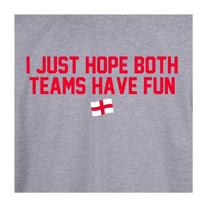 Grey - Side - AWD Mens I Just Hope Both Teams Have Fun T-Shirt