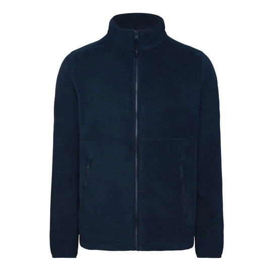 Peacoat - Front - Timberland Mens Polar Fleece Full Zip Jacket