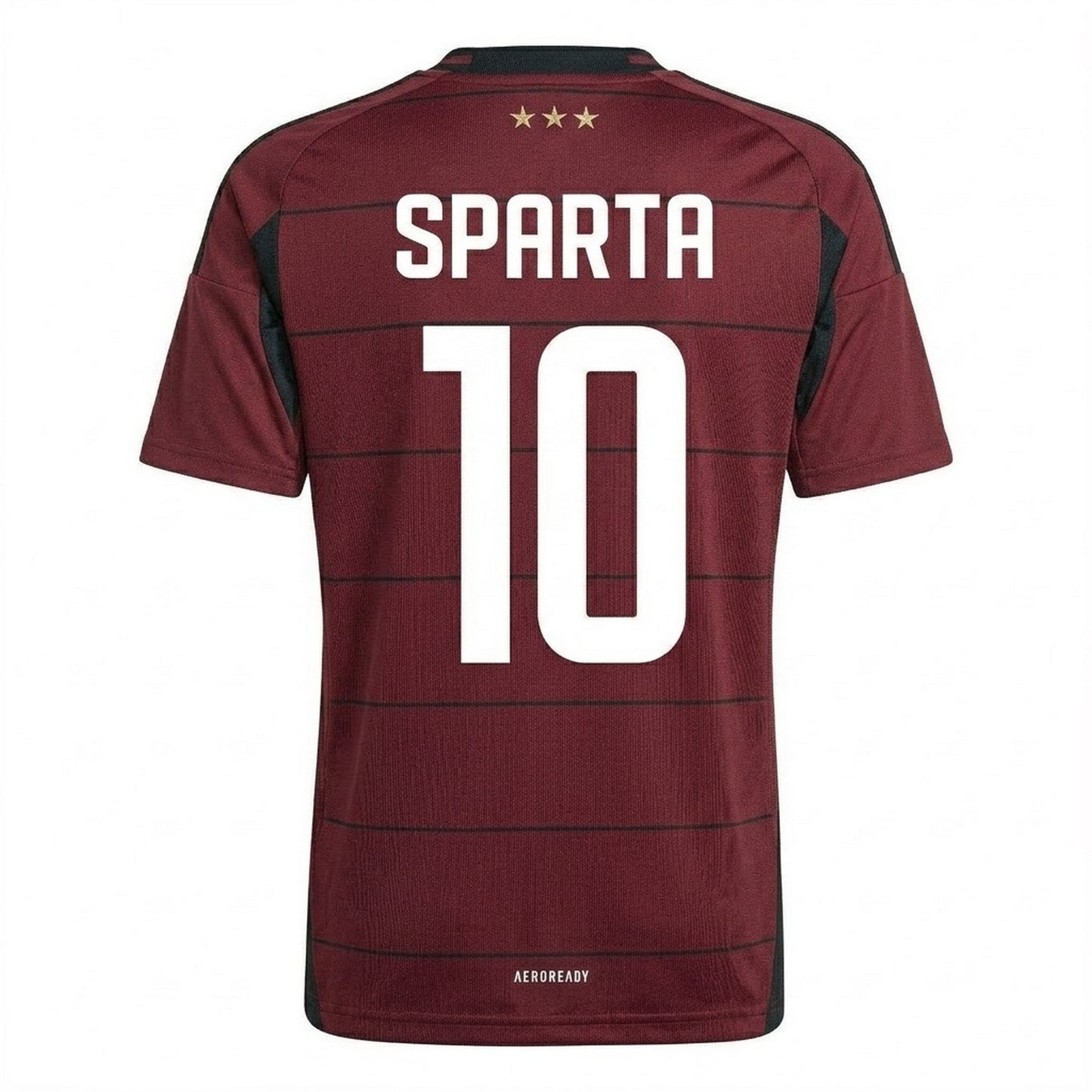 Red - Back - Adidas Childrens-Kids 2024-2025 AC Sparta Prague Football Shirt