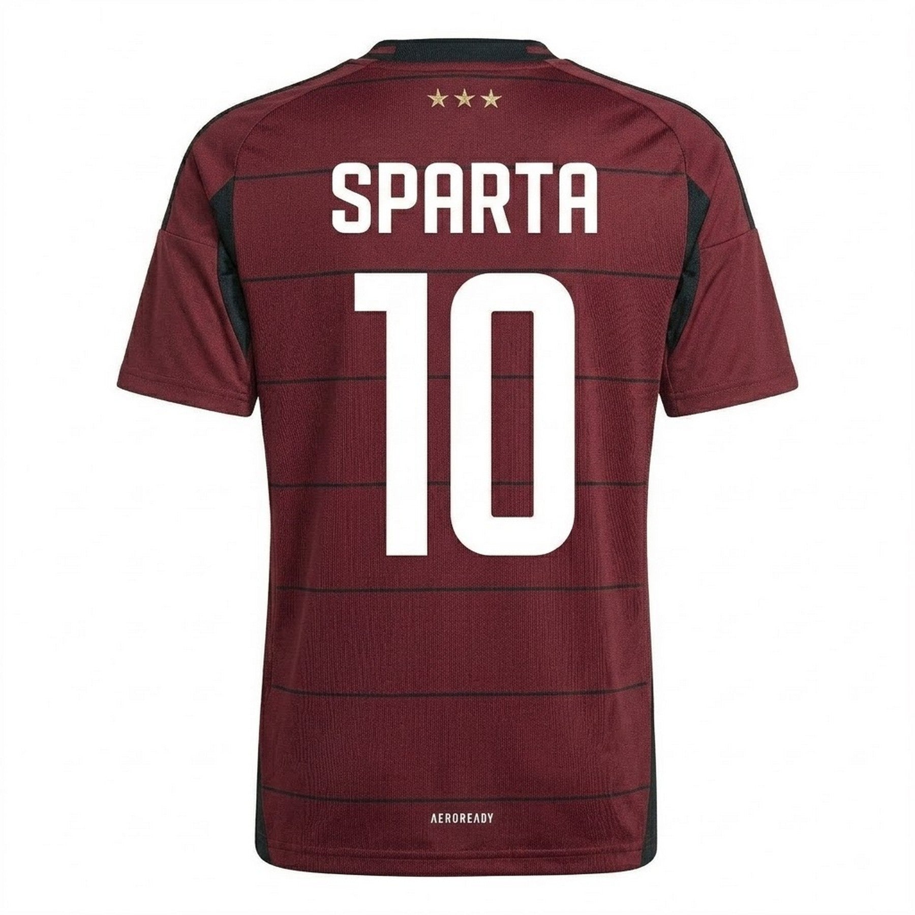 Red - Back - Adidas Childrens-Kids 2024-2025 AC Sparta Prague Football Shirt