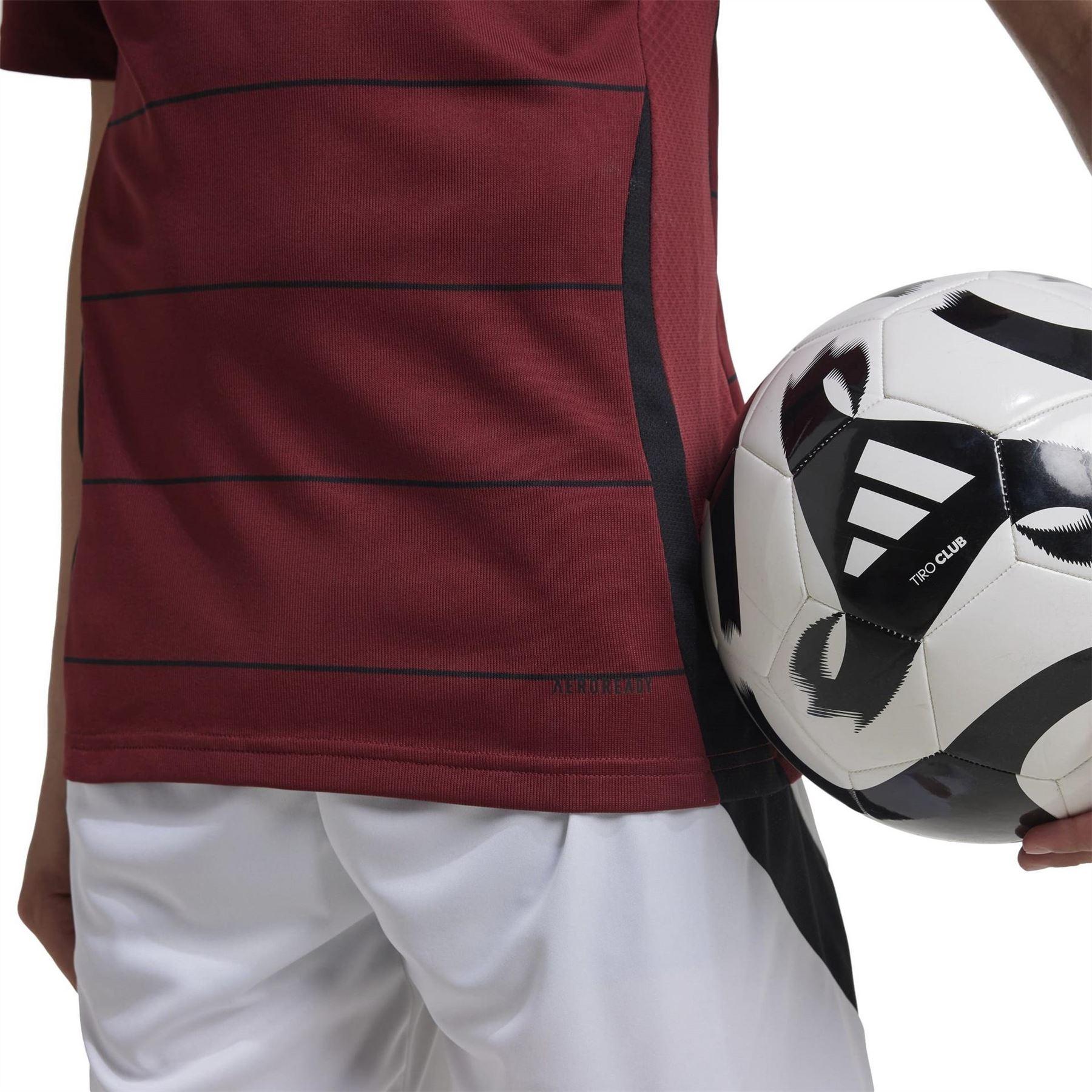 Red - Side - Adidas Childrens-Kids 2024-2025 AC Sparta Prague Football Shirt