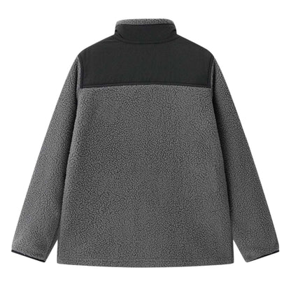 Charcoal Black - Back - Karrimor Childrens-Kids Basecamp Polyester Fleece Jacket