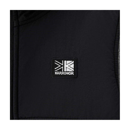 Charcoal Black - Side - Karrimor Childrens-Kids Basecamp Polyester Fleece Jacket