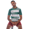 Green-White - Lifestyle - Hummel Mens Hooped T-Shirt