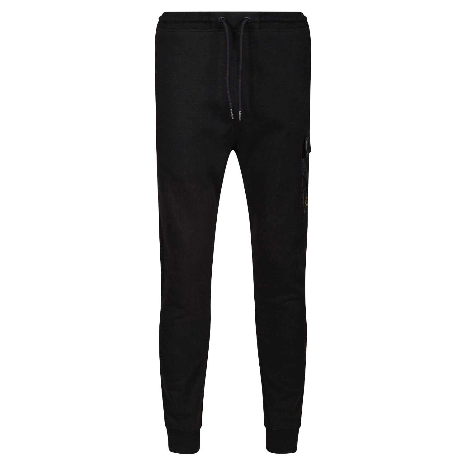 Black - Front - Luke 1977 Mens Affiliate Jogging Bottoms