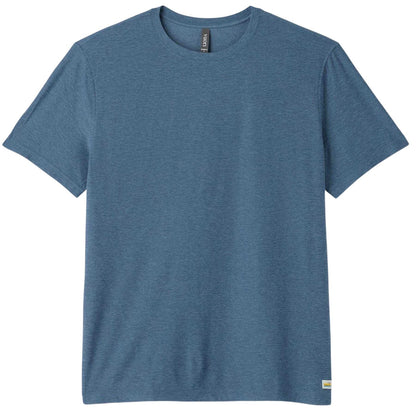 Blue - Front - Vuori Mens Strato Logo Regular T-Shirt