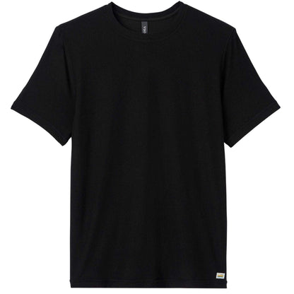 Black - Front - Vuori Mens Strato Logo Regular T-Shirt