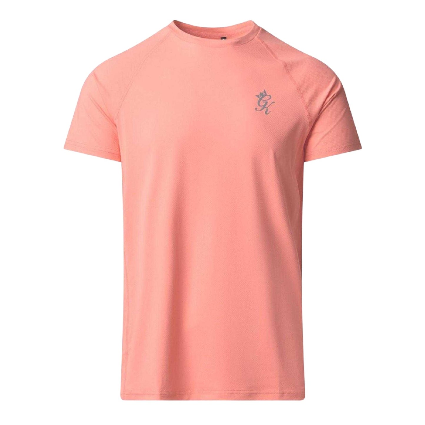 Dusty Coral - Front - Gym King Mens Energy T-Shirt