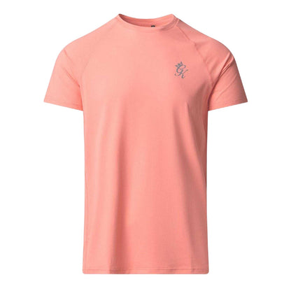 Dusty Coral - Front - Gym King Mens Energy T-Shirt