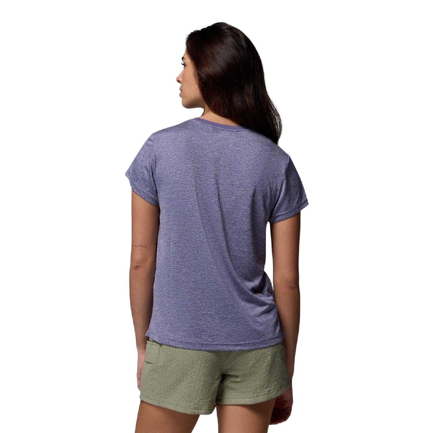 Light Purple - Back - Columbia Womens-Ladies Logo T-Shirt